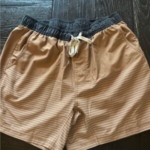Vuori Tan Swim Trunks Quick-Dry Elastic Waist
